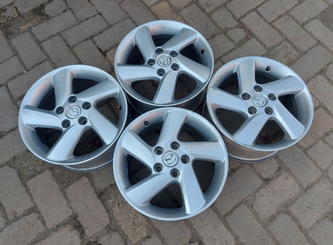 Set jante originale aliaj Mazda seria 16x7JJ ET55 - 5x114,3