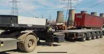 Broshuis Trailer 5 axe suspensi hidraulice, extensibil la 24 m