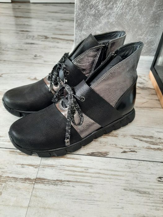 Дамски боти  естествена кожа