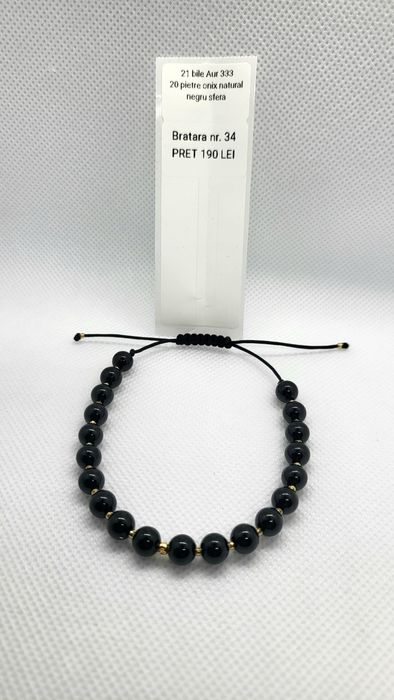 Bratari tip shamballa, cu pietre semipretioase, aur sau argint