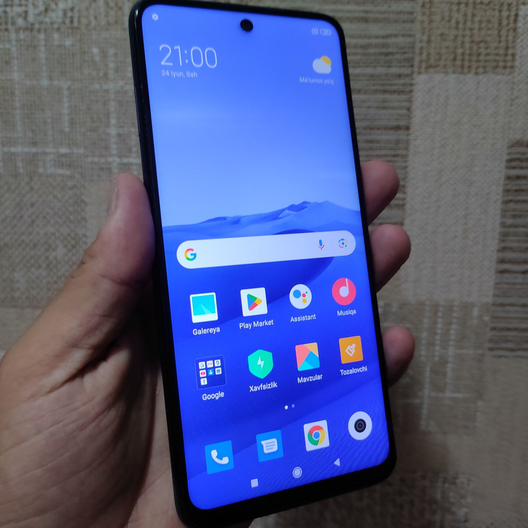Redmi Note 9s sotiladi 128/6Gb