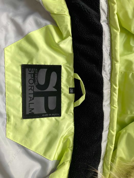 SPORTALM женско ски яке скиорско с естествен косъм размер 38 / S