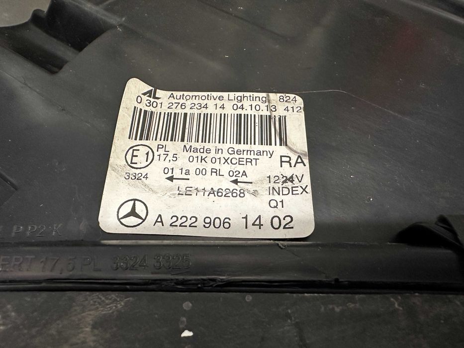 Фар фарове десен Mercedes S W222 Мерцедес 222 far farove Night Vision