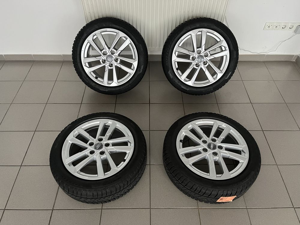 Jante -Roti Audi A3-A4 8Y0601025L anvelope iarna 205/50R17