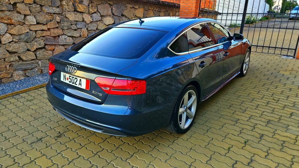 Audi A5 2.0 D E5 3× S Line Int Ext De Fabrica[Bi Xenon ,NR Valabile