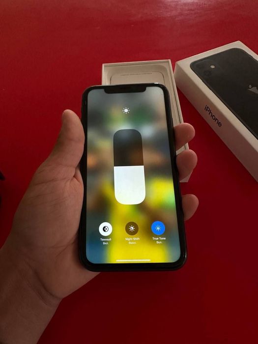iPhone 11, 128GB, qora rang, ideal holatda – original