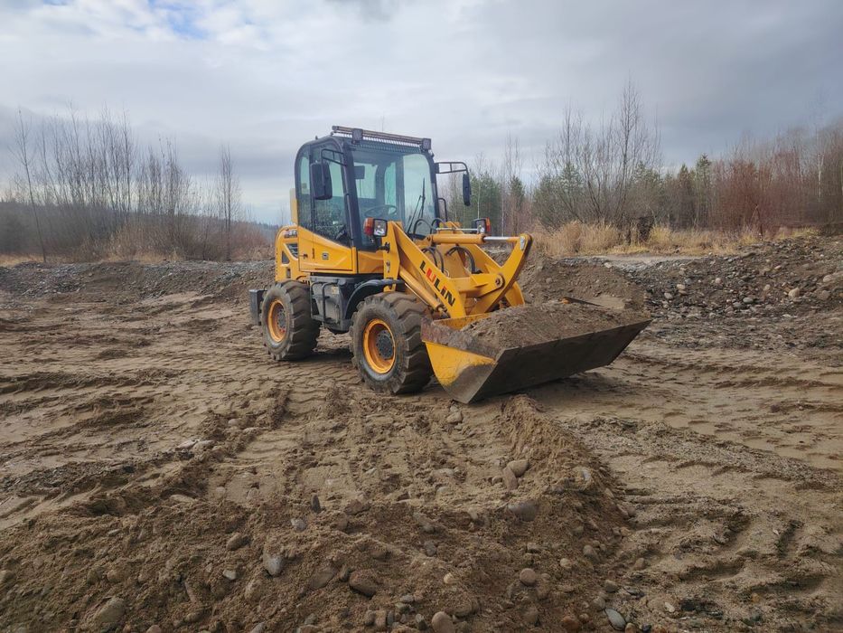 Услуга аренда погрузчика и спецтехники благоустройство Асфальтирование