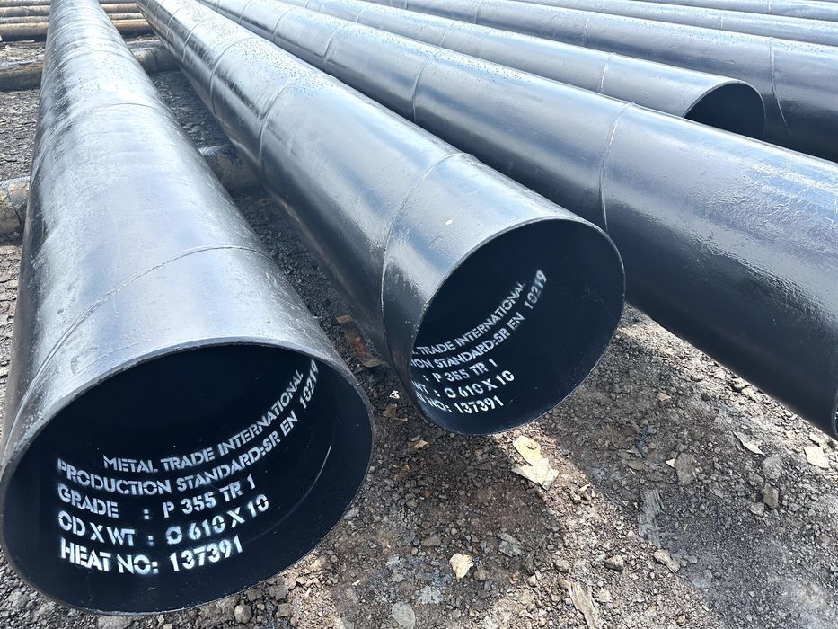 Vand teava metalica noua sudata elicoidala