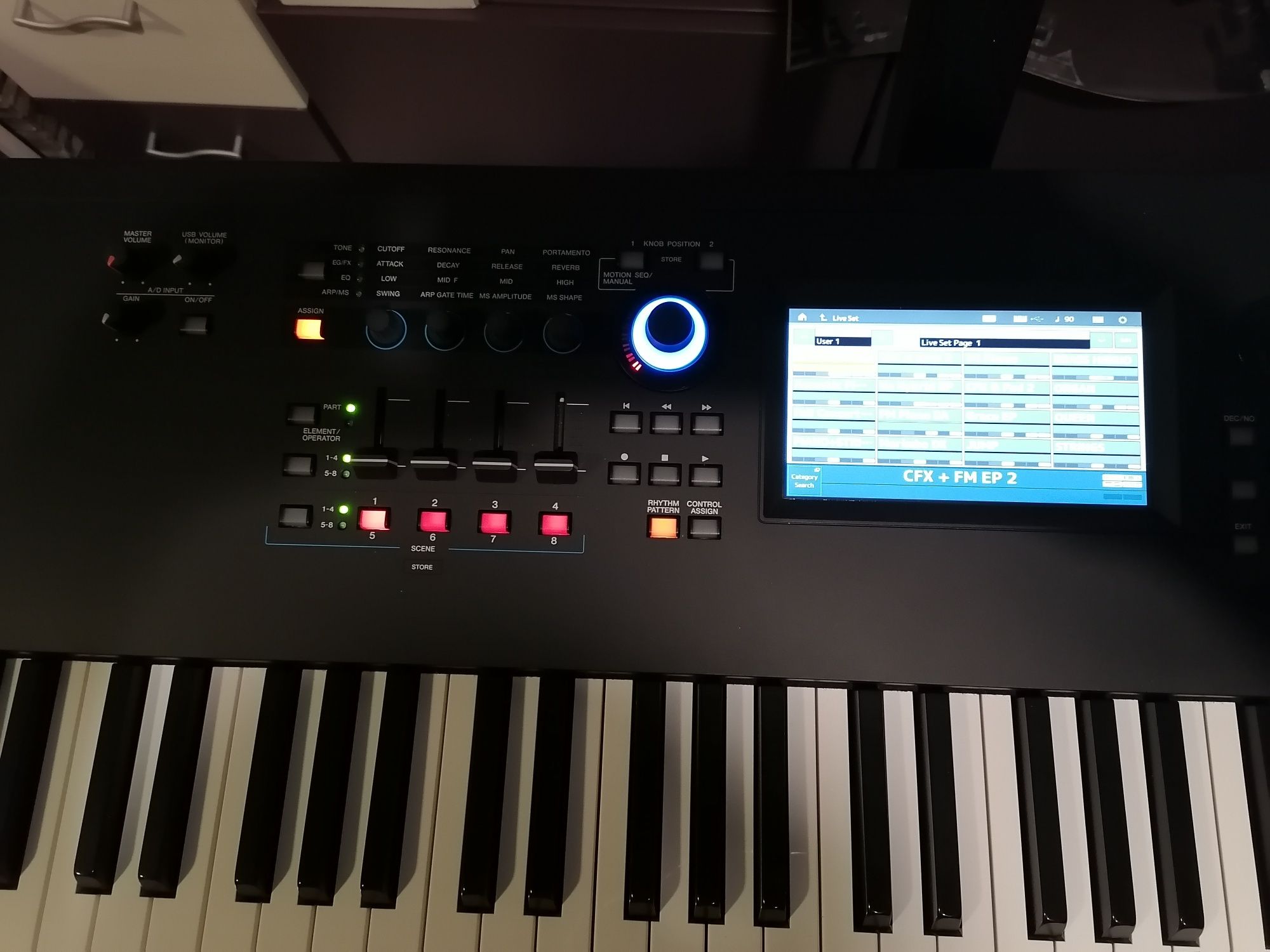 Клавир Yamaha modx8+