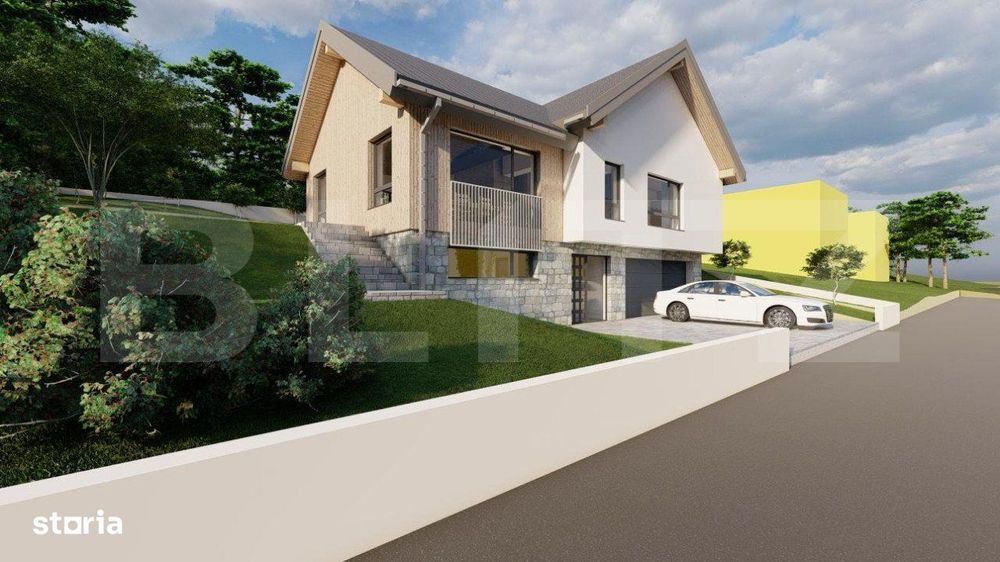 Casa spatioasa foarte luminoasa, 230 mp utili, 850 mp teren