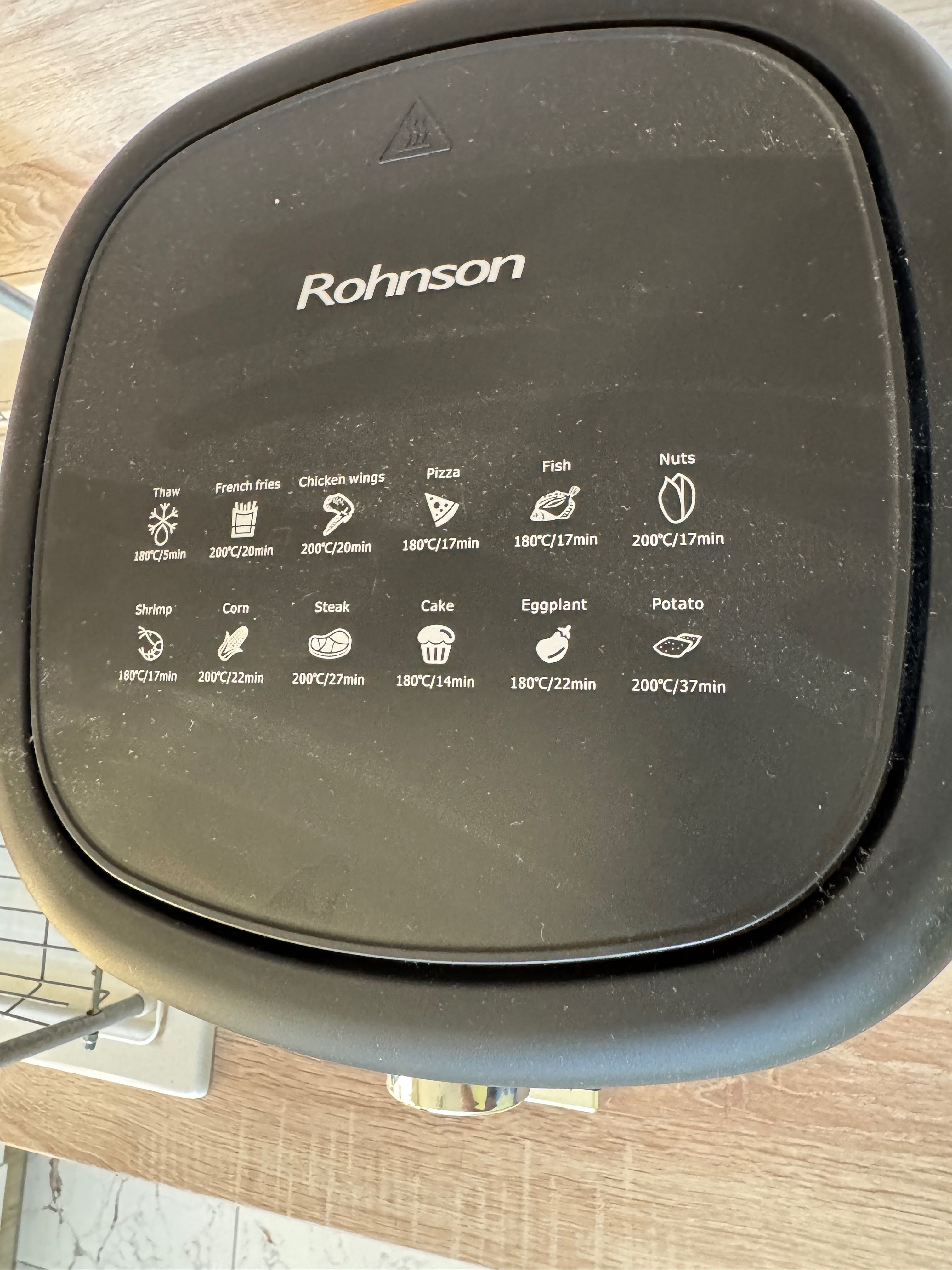 Air fryer - Rohnson - черен