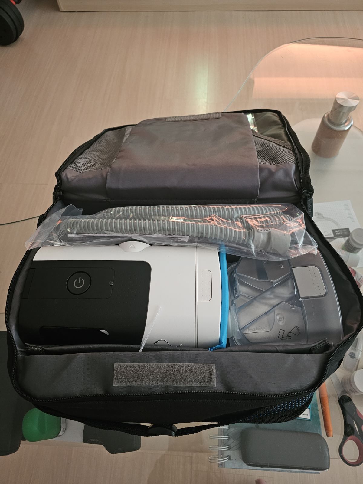 Автоматичен ResMed AirSense11 апарат сънна апнея пълен  комплект