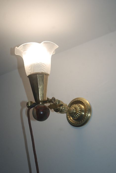 Vand lampa veche de birou /aplica ART NOUVEAU deosebita