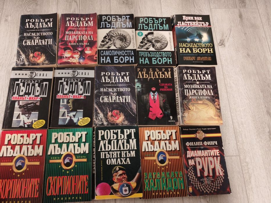 Криминални романи, конъли, чайлд, лидмън