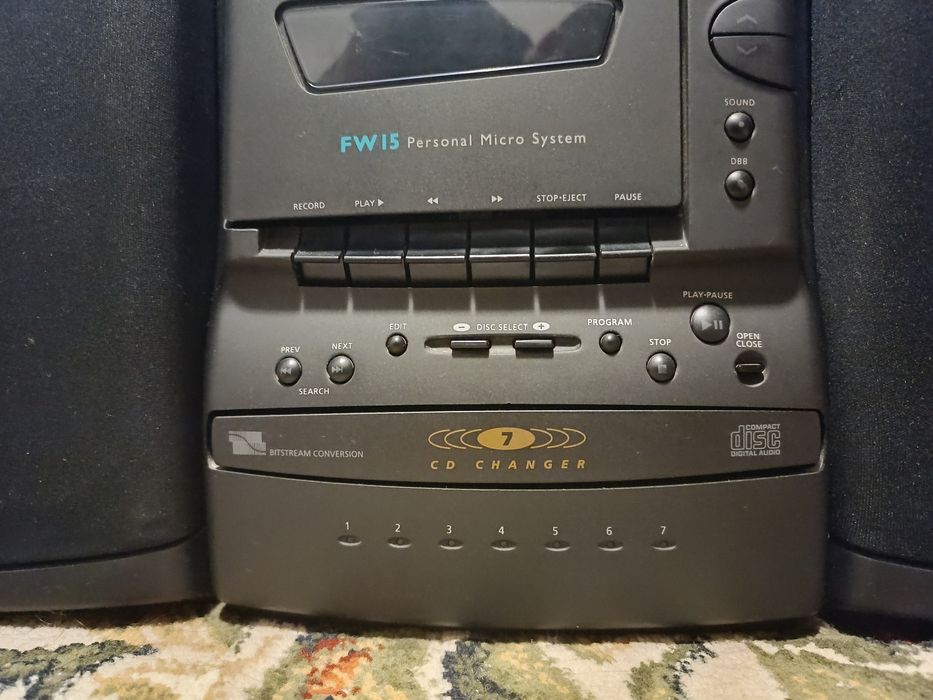 Combina Philips FW15 ( nu Sony, technics, Panasonic)