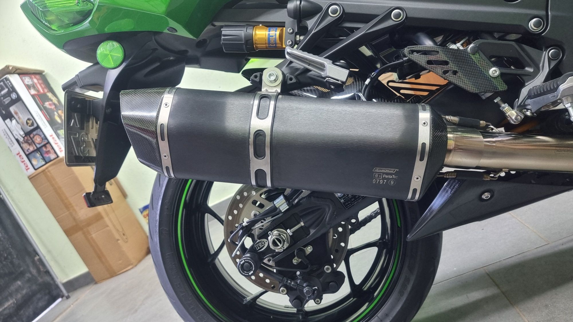 Kawasaki zzr1400 ауспуси BODIS