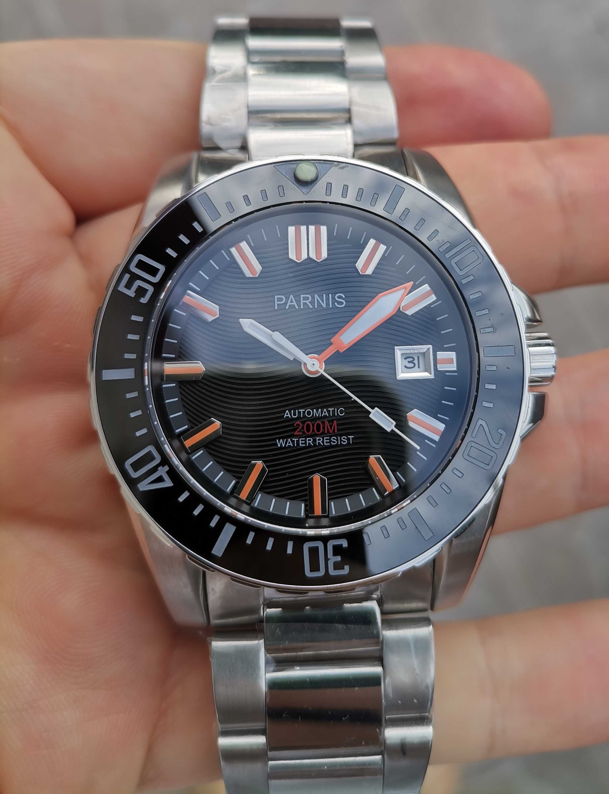 Parnis Seamaster 200 m Automatic 43 mm