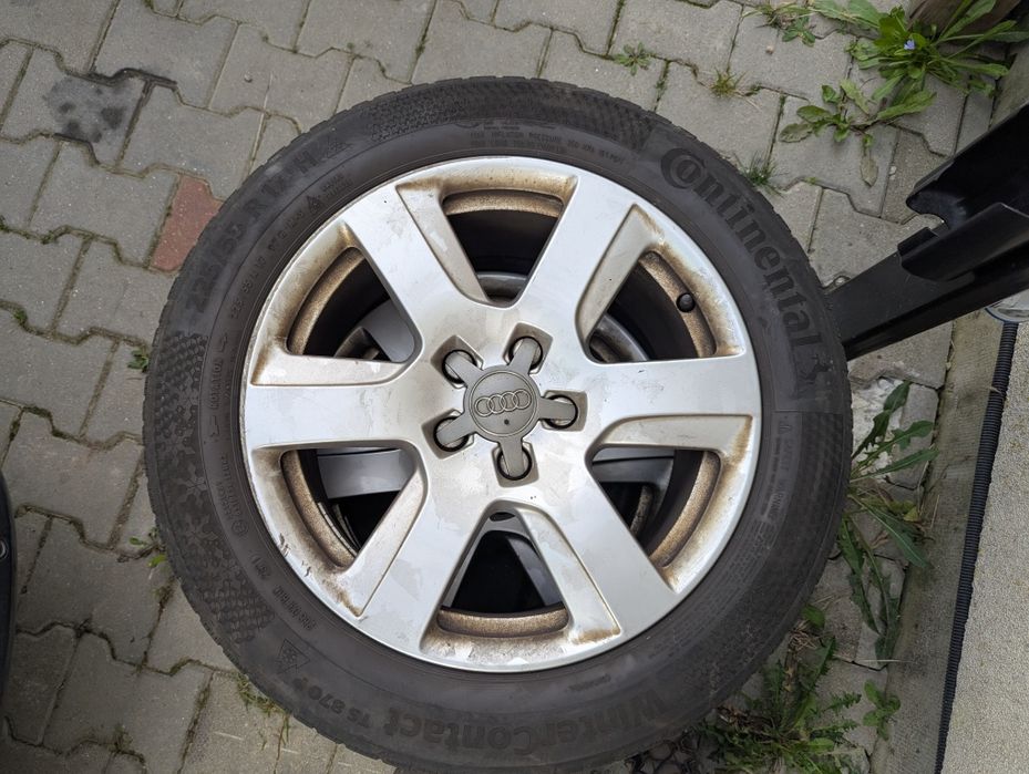 Jante R17 AUDI A6 C7 + cauciucuri M+S 225 55 17