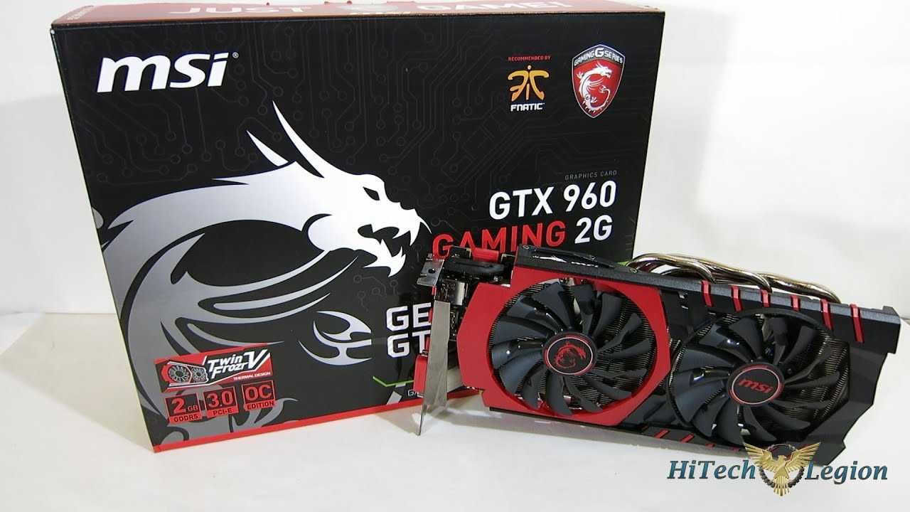 Placa de baza MSI GTX 960 2Gb