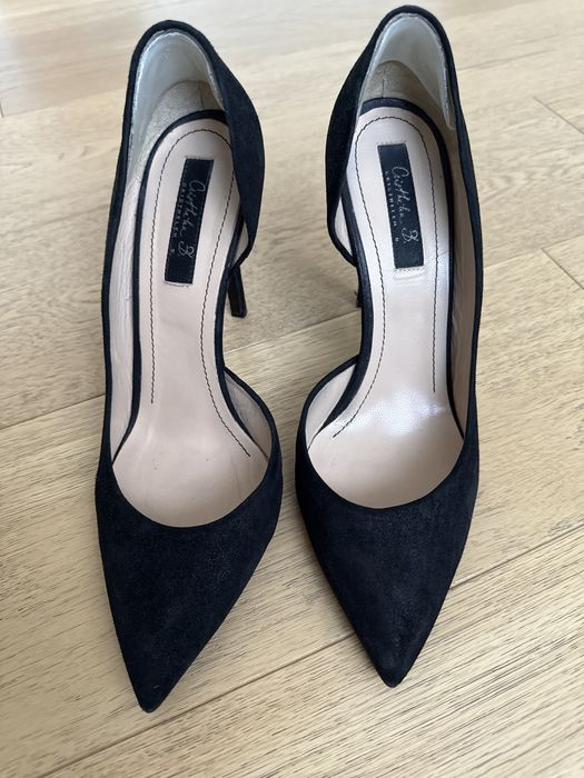 Pantofi eleganti piele intoarsa 40