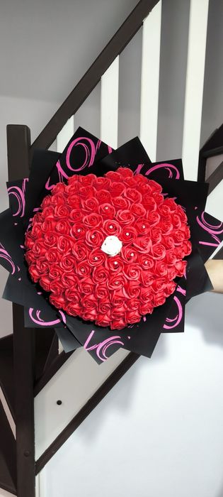 Buchet trandafiri sapun