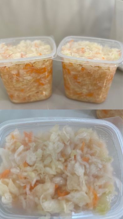 Квашеная капуста домашняя