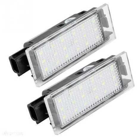 Set 2 lampi numar led Renault Megane , Clio , Laguna, Dacia Logan II