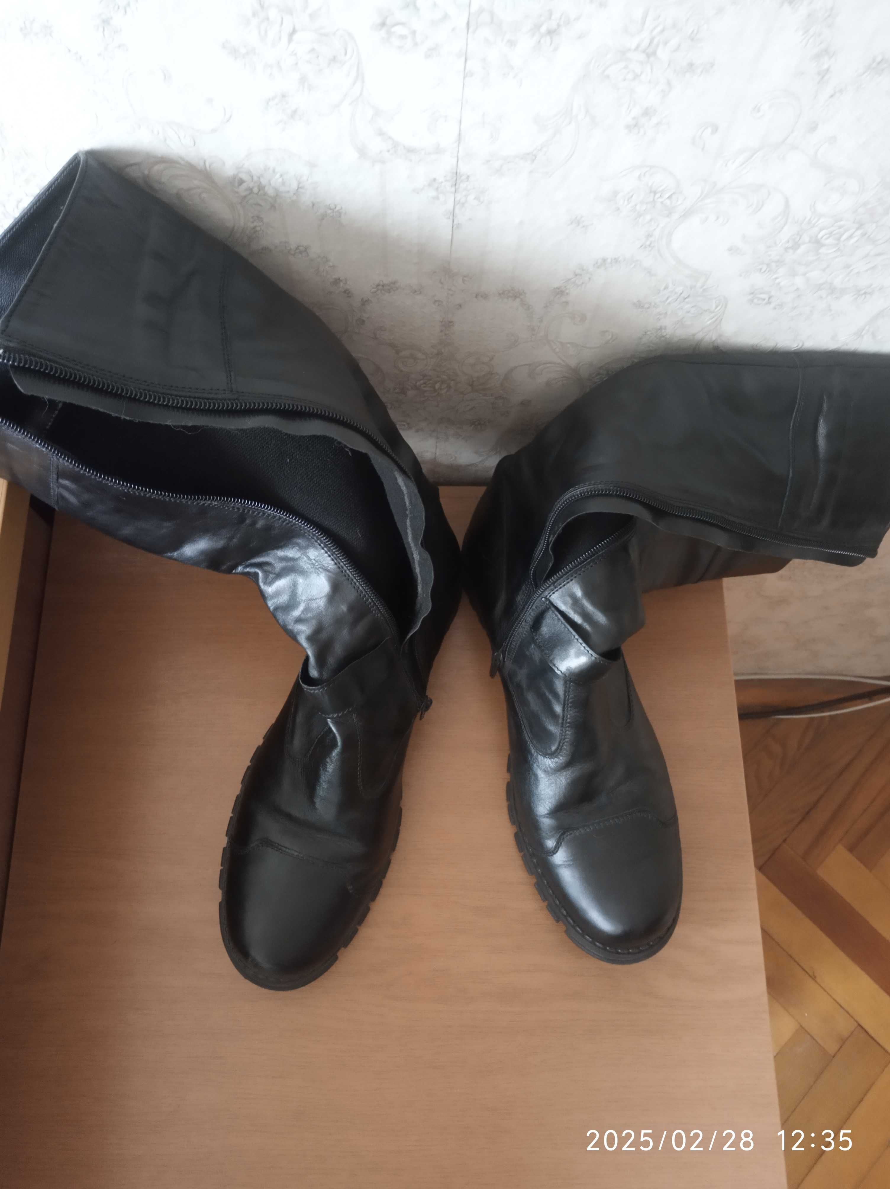 Дамски ботуши естествена кожа