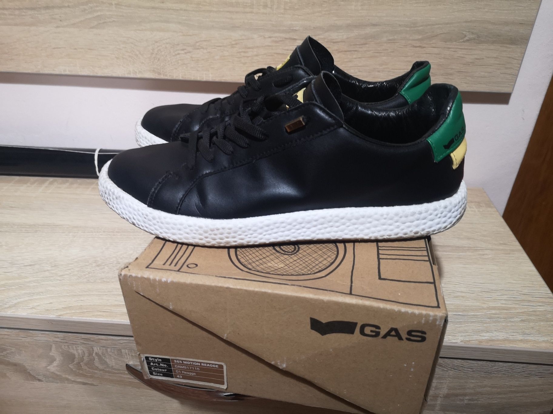 Adidasi/pantofi casual piele GAS