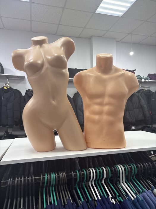 Маникен верхний торс, как женский так и мужской.