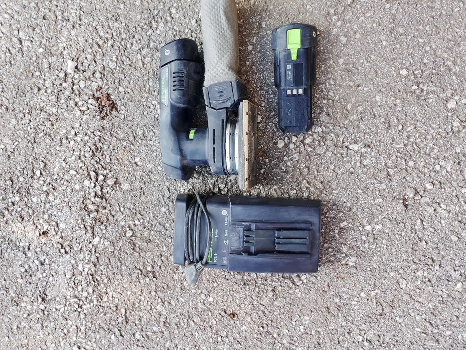 Акумулаторен ексцентричен шлайф Festool