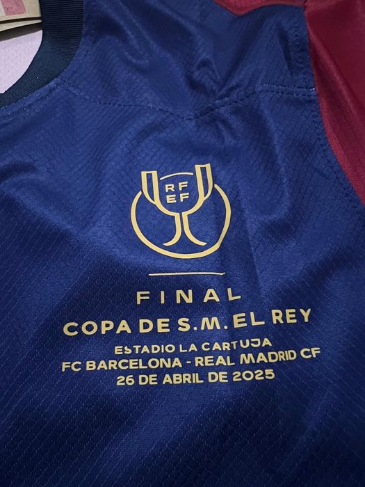Tricou FC Barcelona 24/25 Final Copa del Rey