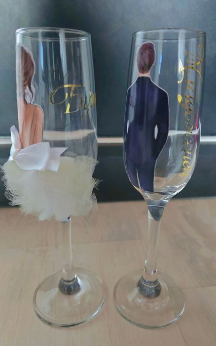 ~Персонализирани Чаши за Моминско парти, Сватба, Бал, Кумуве, Шаферки°