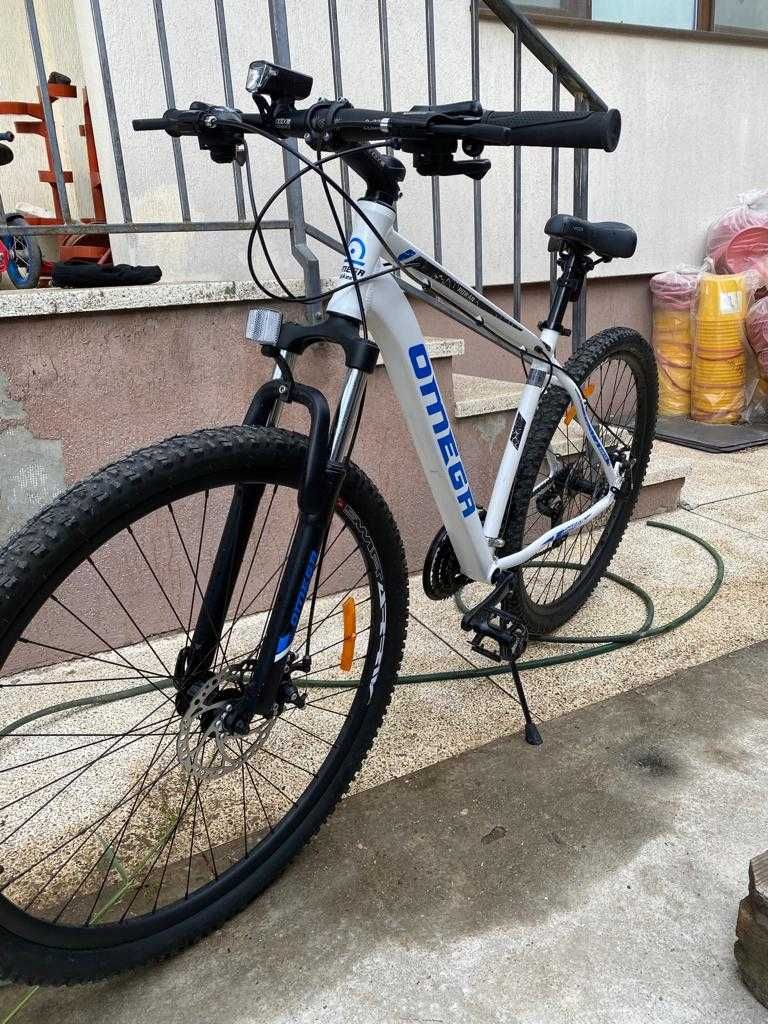 Bicicletă Omega Rowan 29" , alb-albastru