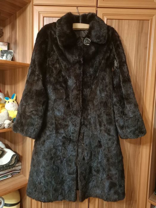 Шуба норковая.Кусочками.