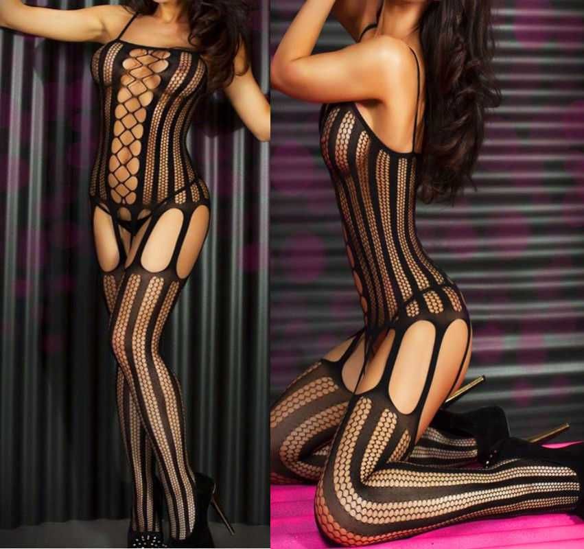 Lenjerie plasa ciorap bodystocking