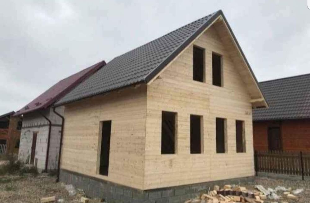 Vând și fac case  orce modele dorește clientul  etc