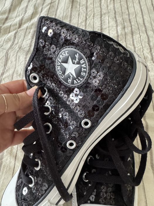 Converse dama cu strasuri