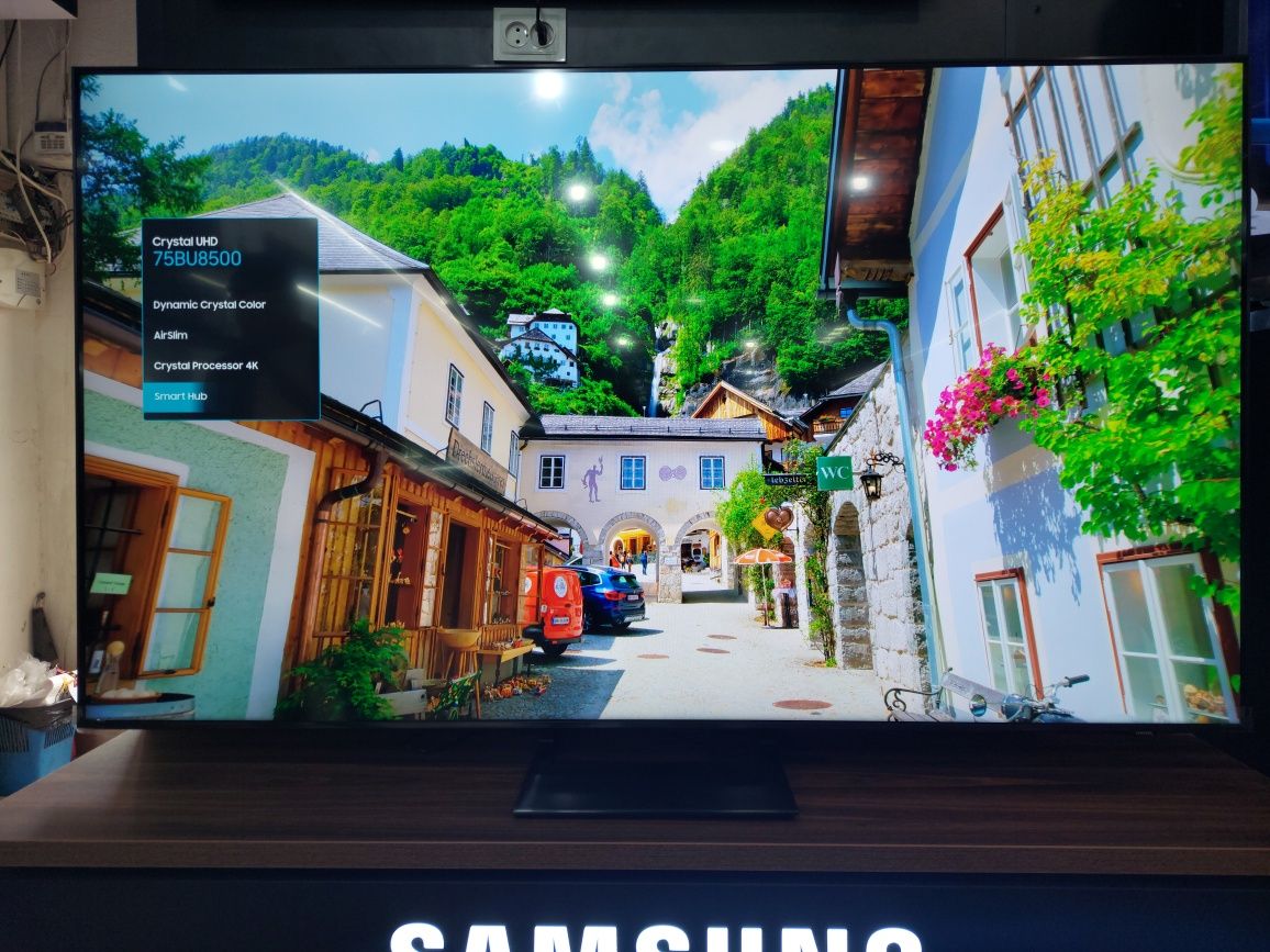 Телевизор Samsung UE-75BU8500/CU8500 75" (Новинка 2023) + акция