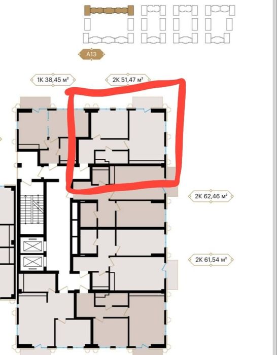 Продается квартира Новая[Коробка]