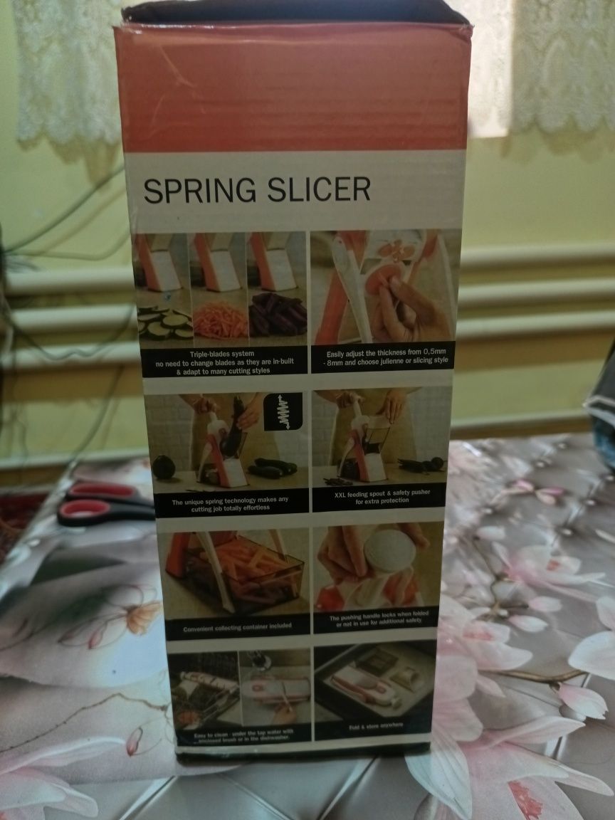 Продаётся аппарат SPRING SLICER , для нарезки овощей.