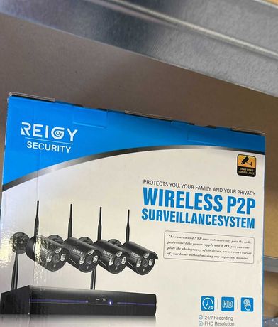 Sistem Securitate 4 camere Reioy Security Wireless P2P