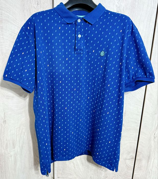 Tricou Springfield Original Polo Slim albastru