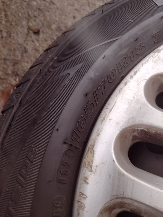 Топ състояние 2бр.165/70/13 Нексен дот0824