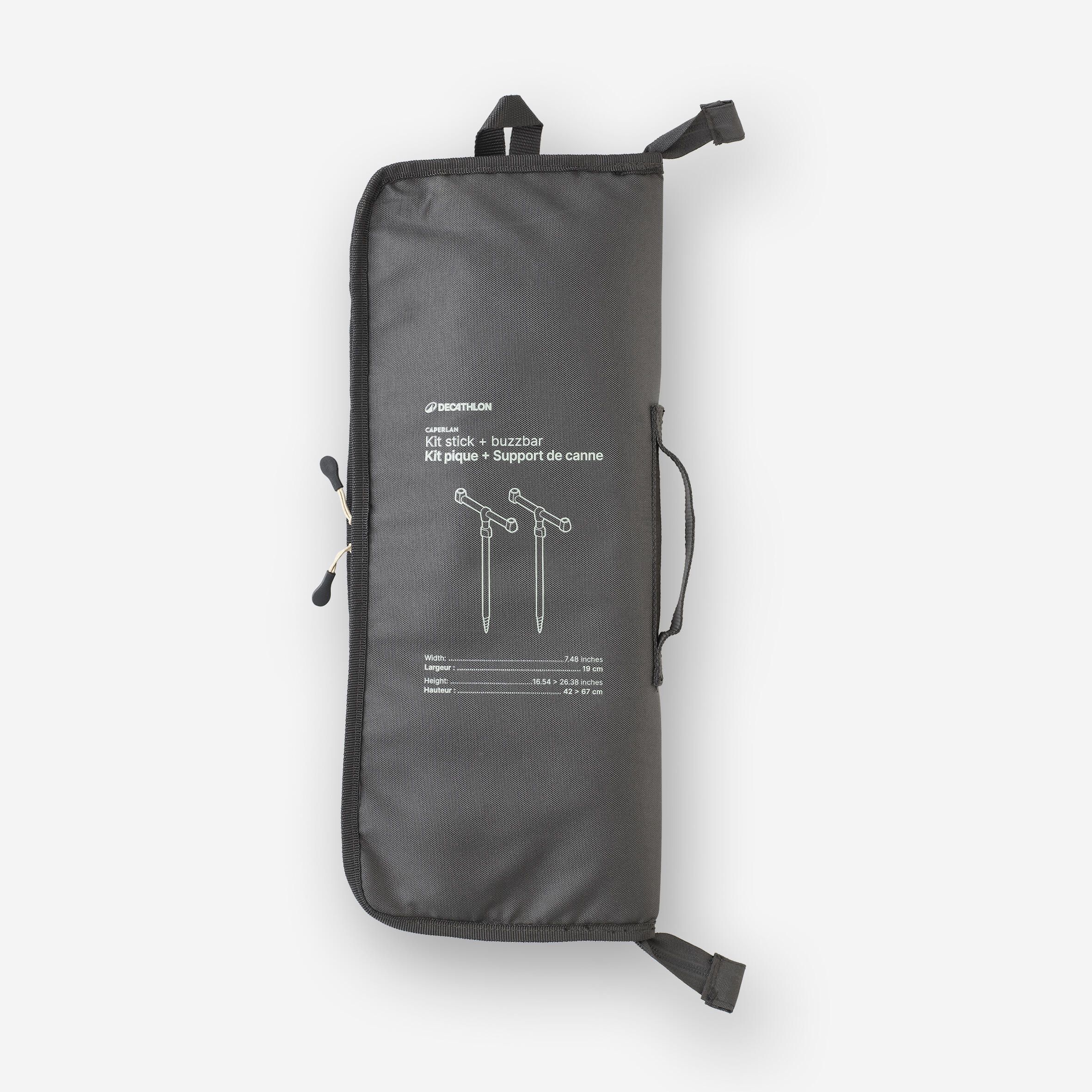 Kit buzz-bar 2 Lansete Pescuit la - produs resigilat (nou) Decathlon