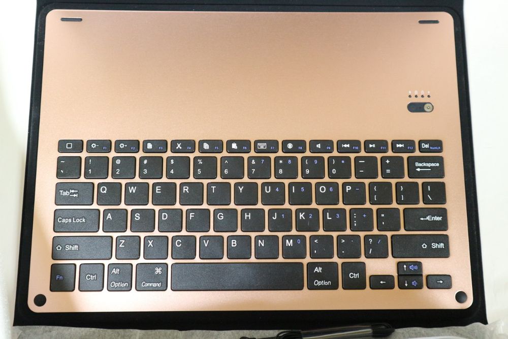 Tastatura Profesionala Wireless Bluetooth pt. iPad Pro/ Roz - Reducere