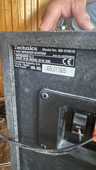 Technics RS-BX404 SL-PG520A SA-GX130 + boxe SB Ch610