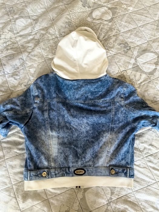 Късо дамско дънково яке Lucy Fashion