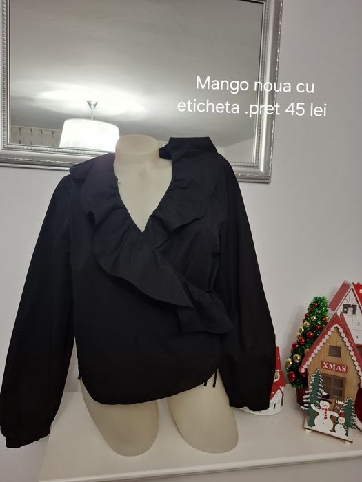 Cămașă mango neagră