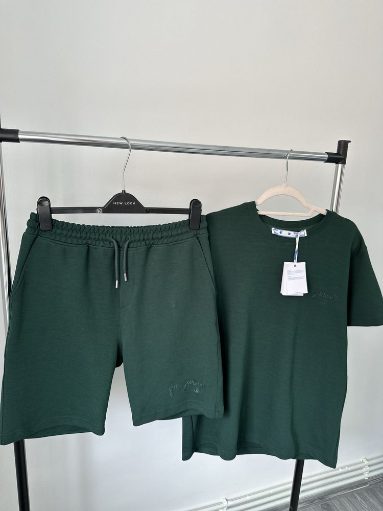 Compleu sport Off-White bumbac